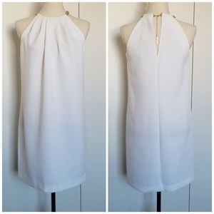 Michael Kors Chain-Neck Halter Dress